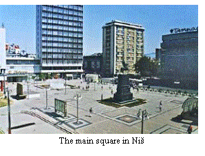 Text Box:  
The main square in Ni�
